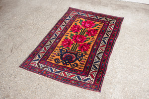 3x4.5 Afghan Rug | NATKAI