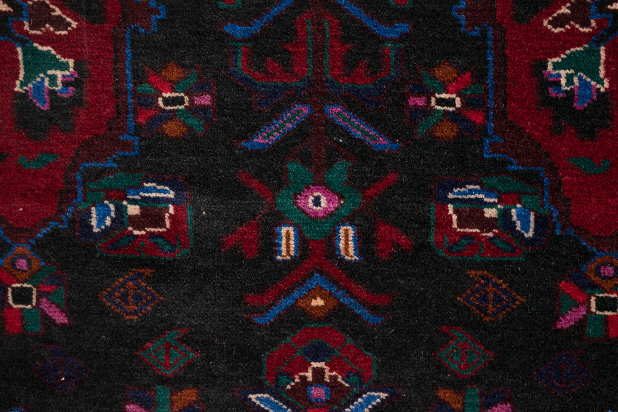 3x4 Afghan Rug  ZORAK - Homestead Seattle