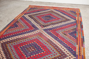 5x9 Turkish Kilim Rug | CARI