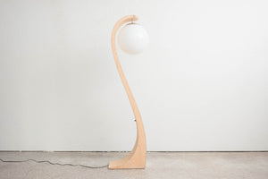 Milo Baughman Bentwood Floor Lamp