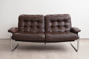 Häggström Swedish Leather Sofa