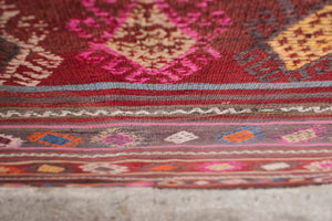 4.5x5 Turkish Kilim Rug | AYTEN