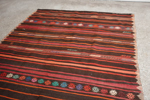 5.5x6 Turkish Kilim Rug | BAKI