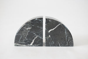 Minimalist Marble Bookends