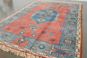 5x8 Turkish Shiravan Rug | ERTEN