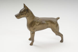 Brass Dog Figurine