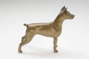 Brass Dog Figurine