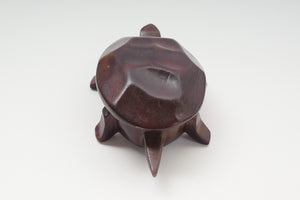 Carved Wood Turtle Catchall