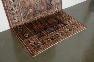 4x9 Persian Afshar Rug | RASTIN