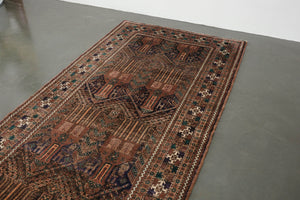 4x9 Persian Afshar Rug | RASTIN