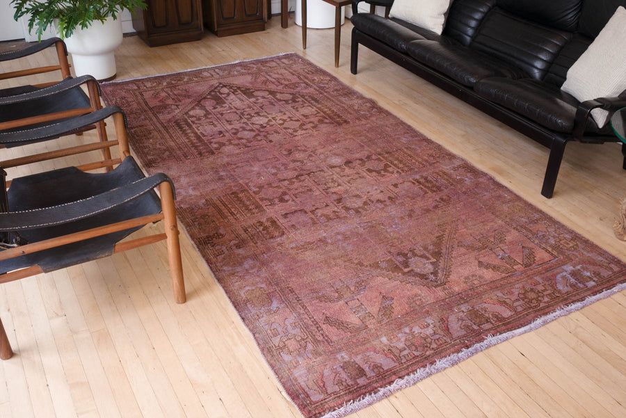 5x10 Overdyed Persian Rug | SAHAB