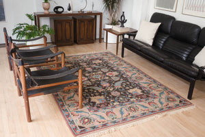 5.5x7.5 Turkish Shiravan Rug | ESEL