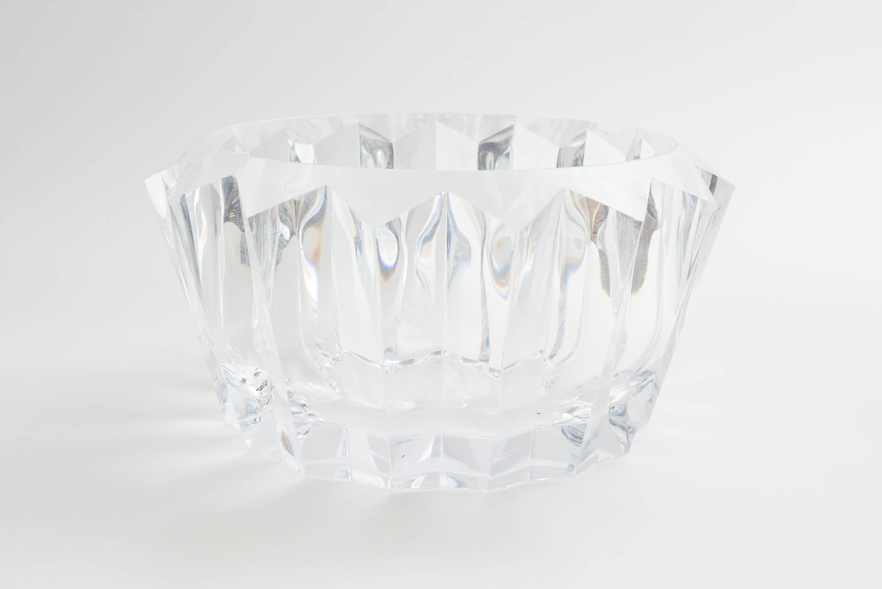 Small and Large Lucite Bowl