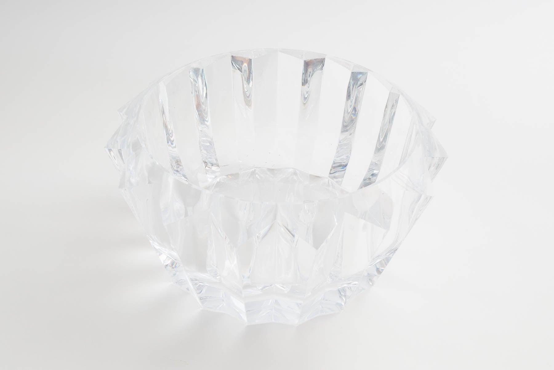 Small and Large Lucite Bowl