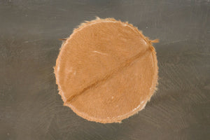 Fur Upholstered Stool
