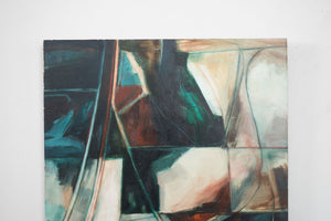 Original Abstract Shapes Painting
