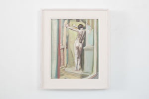 'Figure in Reflection' Nude Painting