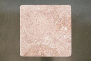 Pink Marble Side Table