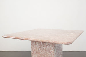 Pink Marble Side Table