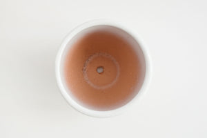5" Pot / Planter - Gloss White Bell