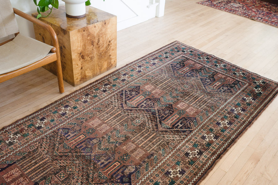 4x9 Persian Afshar Rug | RASTIN