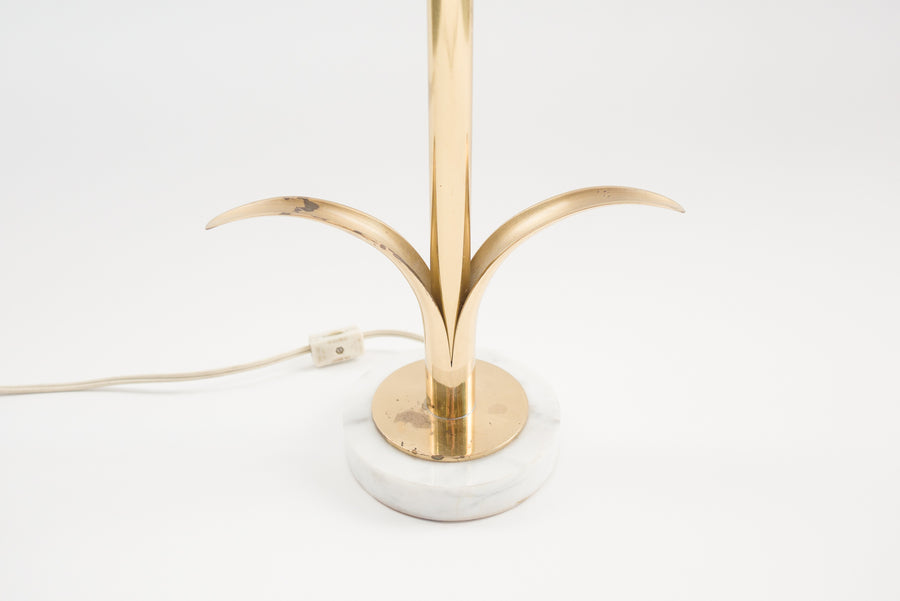 Brass & Marble Lamp