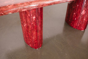 Red Quartz Dining Table