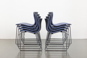 Set of 8 Vignelli Knoll Chairs