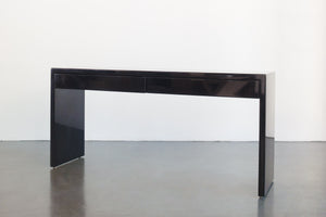 Modern Laquer Console Table