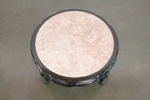 Marble & Lacquer Coffee Table