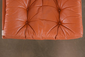 Leather and Chrome Chair