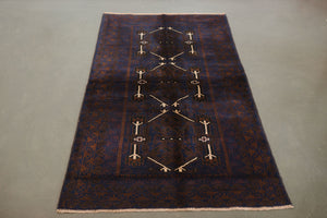 3.5x6 Afghan Teimani Rug | MIRZAL