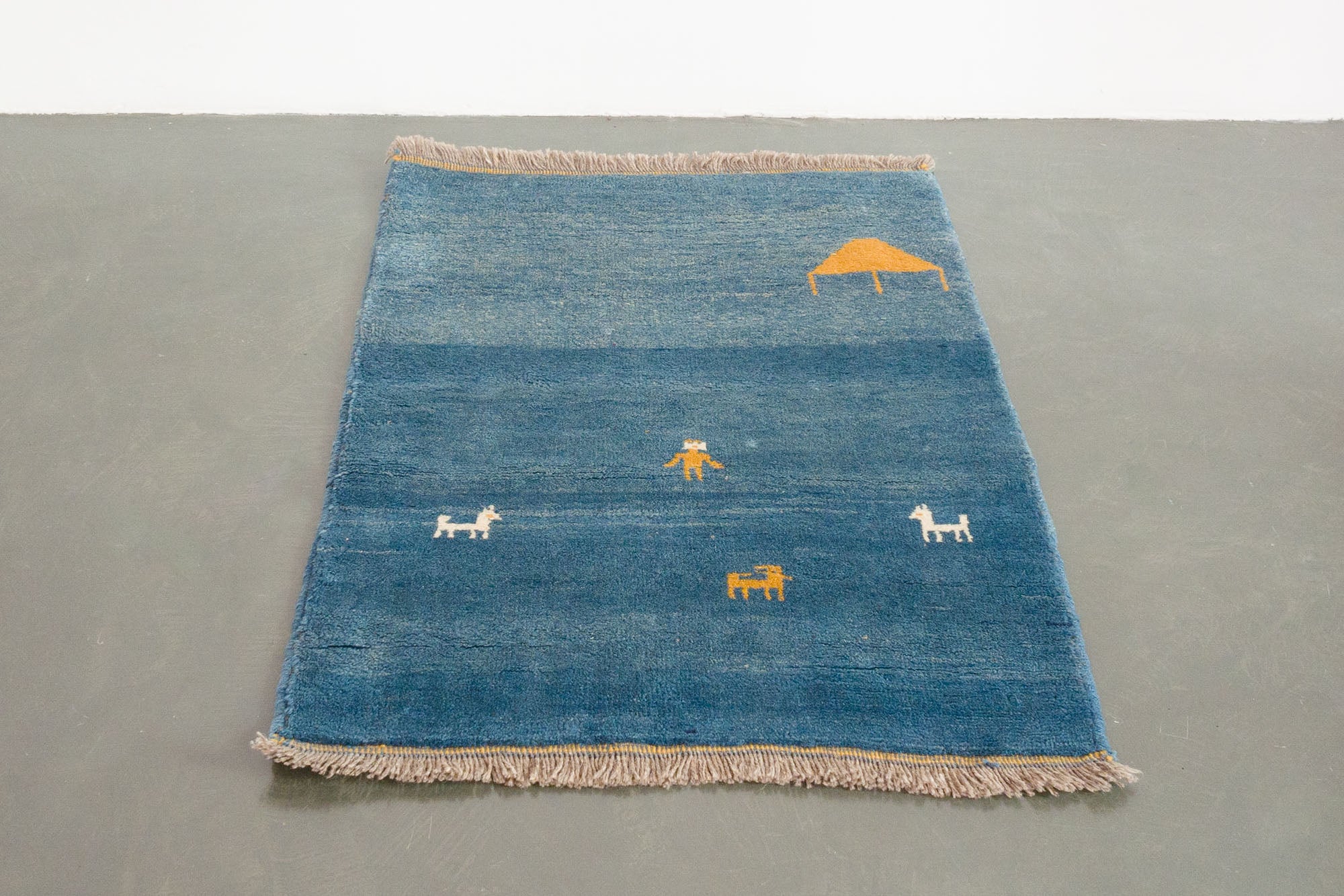 3x4.5 Afghan Rug  ZAMDA - Homestead Seattle