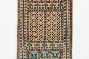 3x15 Peshwar Bokhara Rug | Erturk