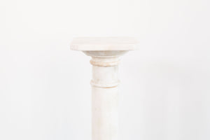 White Stone Pedestal
