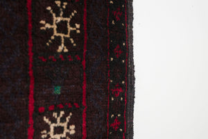 3x9 Afghan Rizbaft Rug | REHA