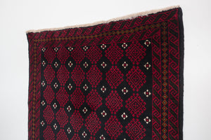 3.5x7 Persian Baluch Rug | RASOUL