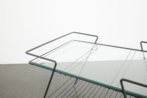 Wire and Glass Table