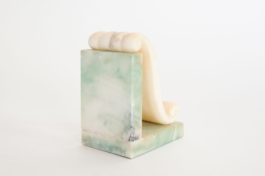 Green Stone Bookend