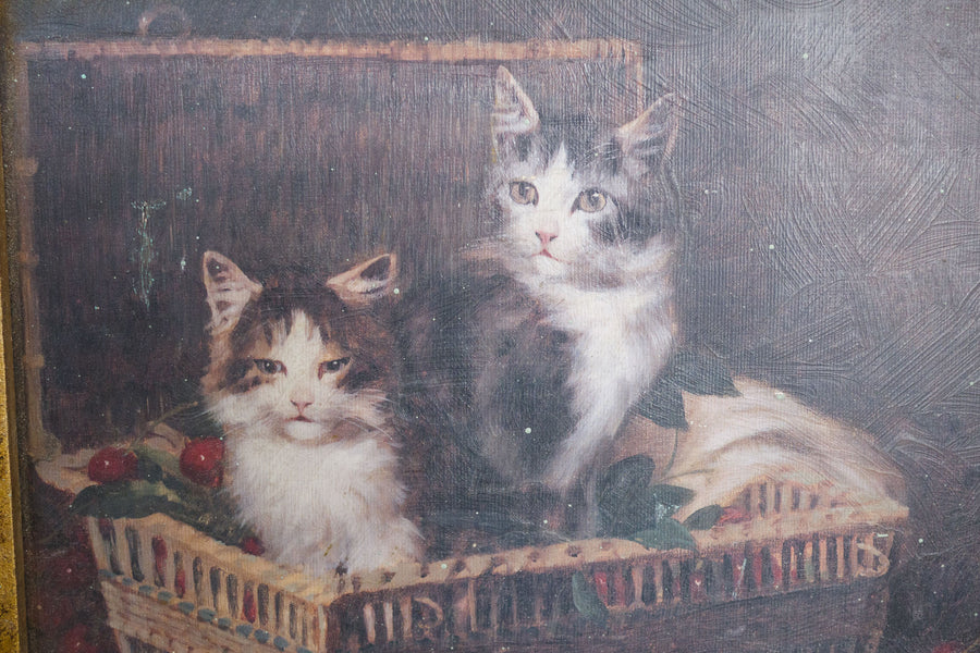 "Kittens in a Basket" by LeRoy