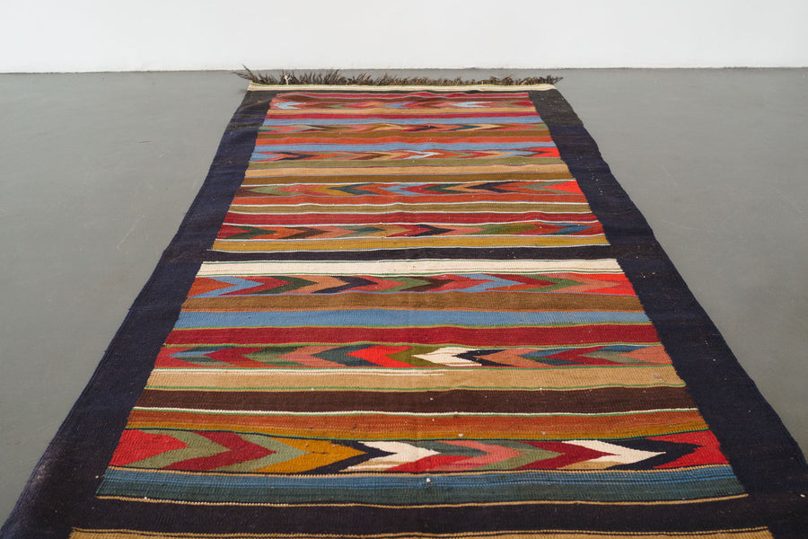 4x8.5 Turkish Kilim Rug | GUNGOR