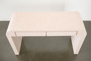 Pink Waterfall Desk