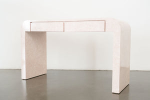 Pink Waterfall Desk