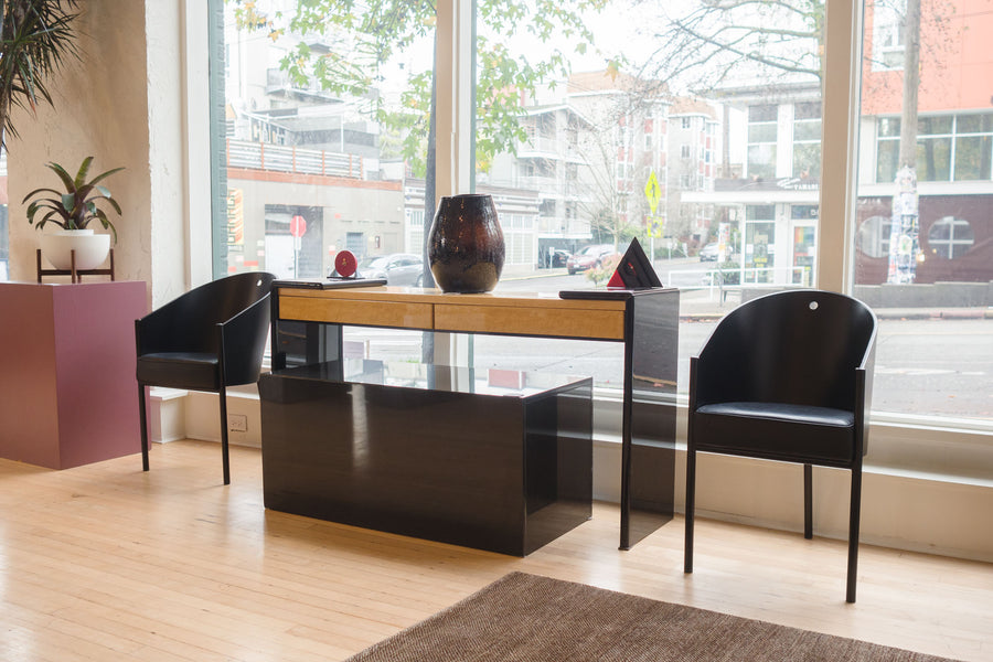 Modern Lacquer Maple Desk