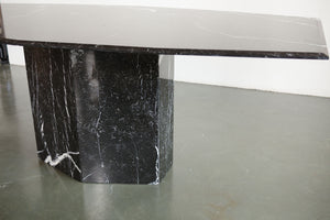 Tapered Marble Dining Table