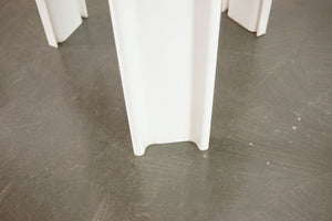 Syroco White Stacking Side Tables