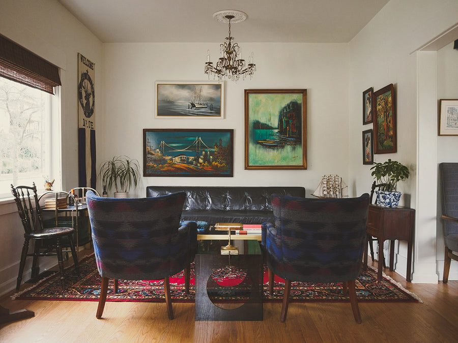 MCM Smoked Lucite Table