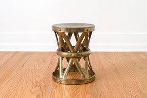MCM Brass Side Table