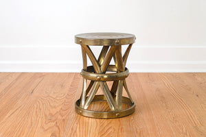 MCM Brass Side Table