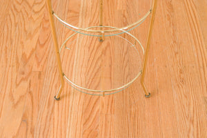 Tiered Brass Plant Stand